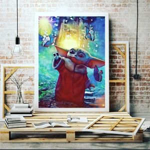 Baby yoda poster 11x17